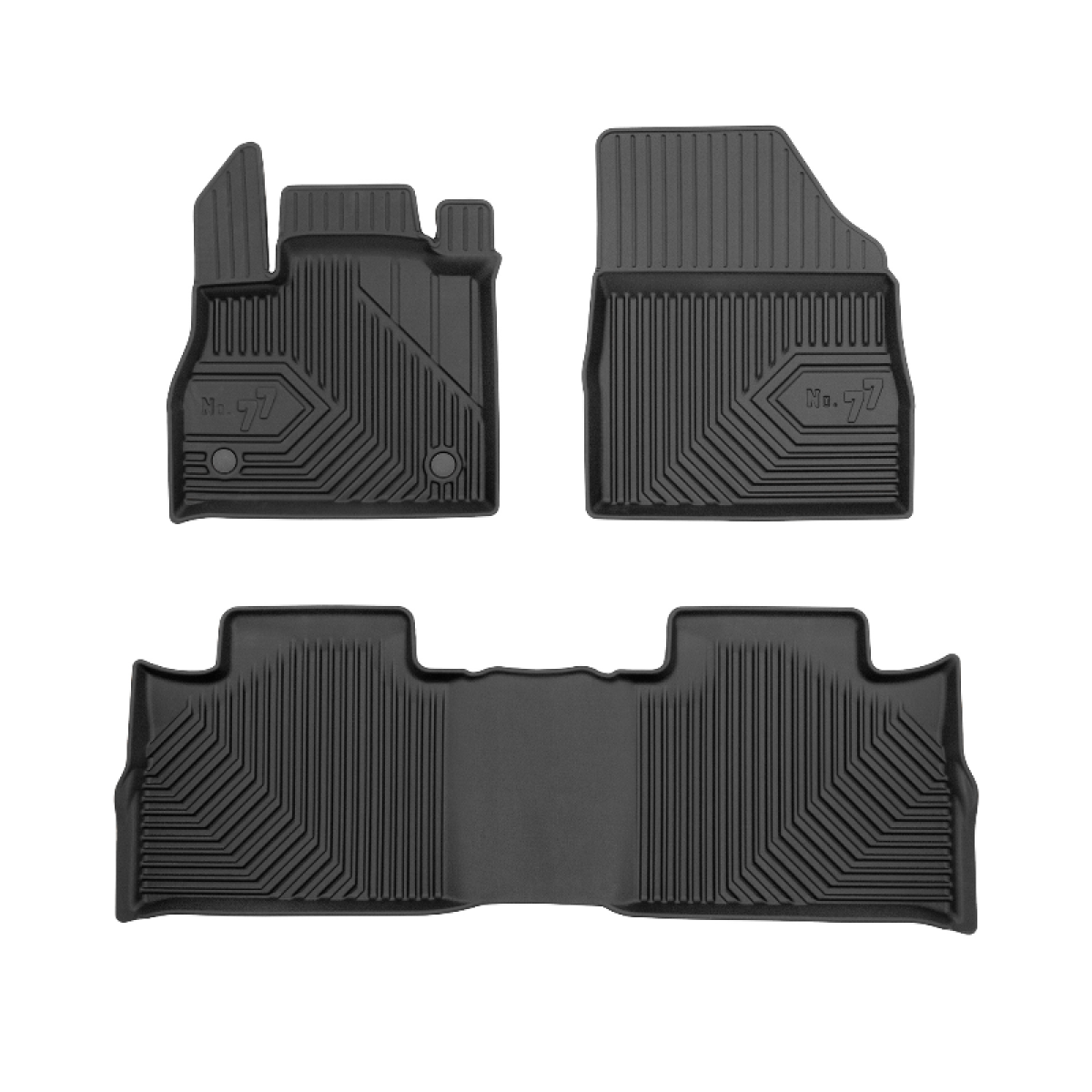 Rubber mats No.77 Renault Espace V 2015-2023