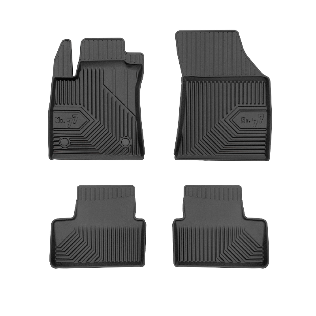 Rubber mats No.77 Renault Megane IV 2016-2020