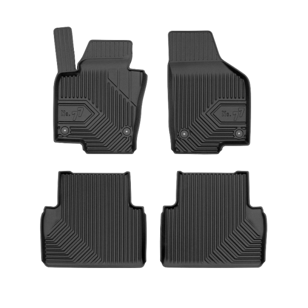 Rubber mats No.77 Volkswagen Sharan II 2010-2020 (5 places)