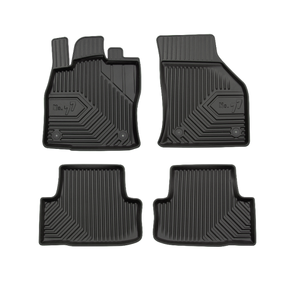 Rubber mats No.77 Skoda Karoq from 2017