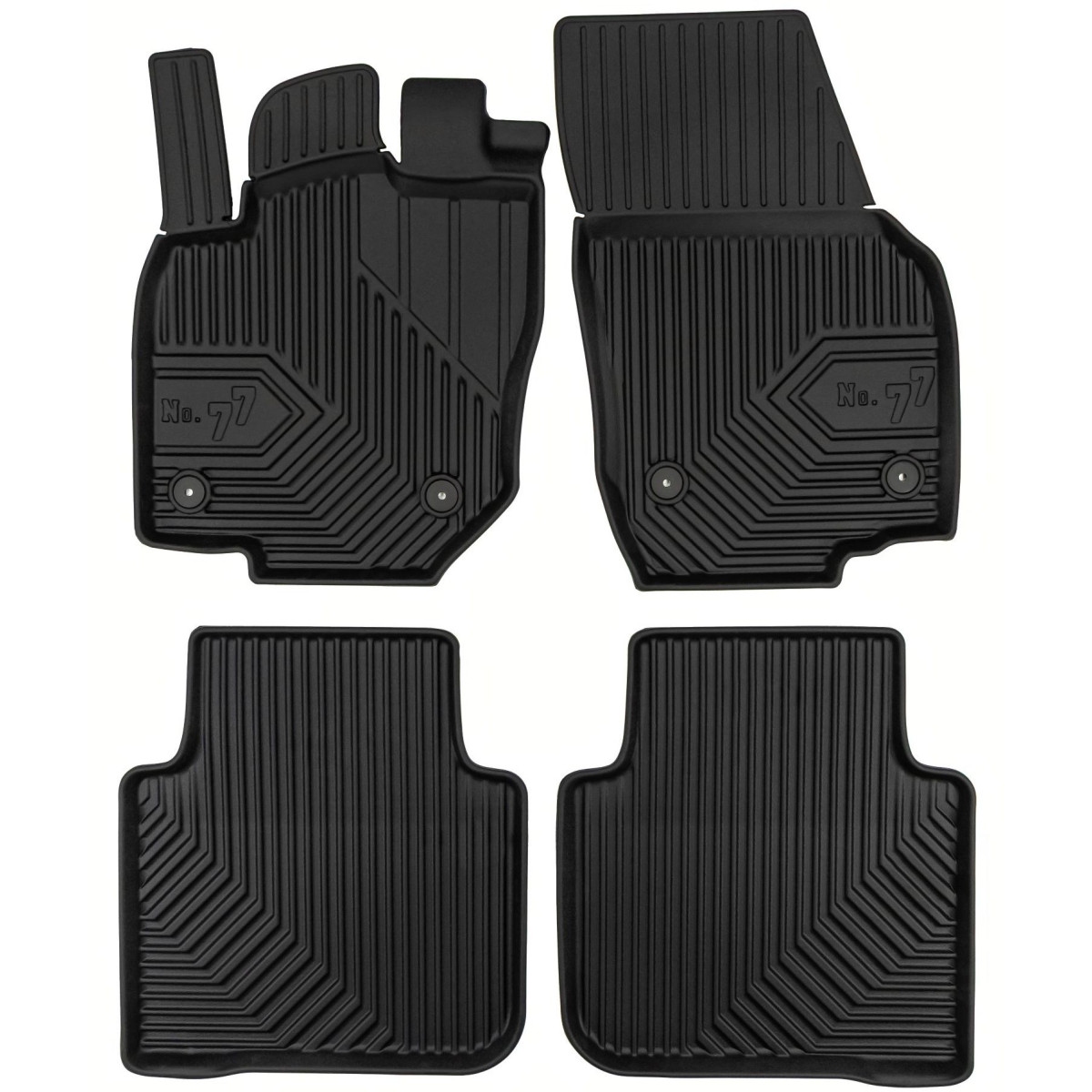 Rubber mats No.77 Skoda Kodiaq II Suv from 2024