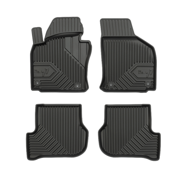 Rubber mats No.77 Skoda Octavia II 2004-2013