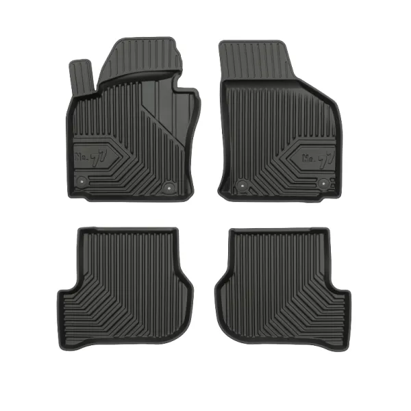 Rubber mats No.77 Skoda Octavia II 2004-2013