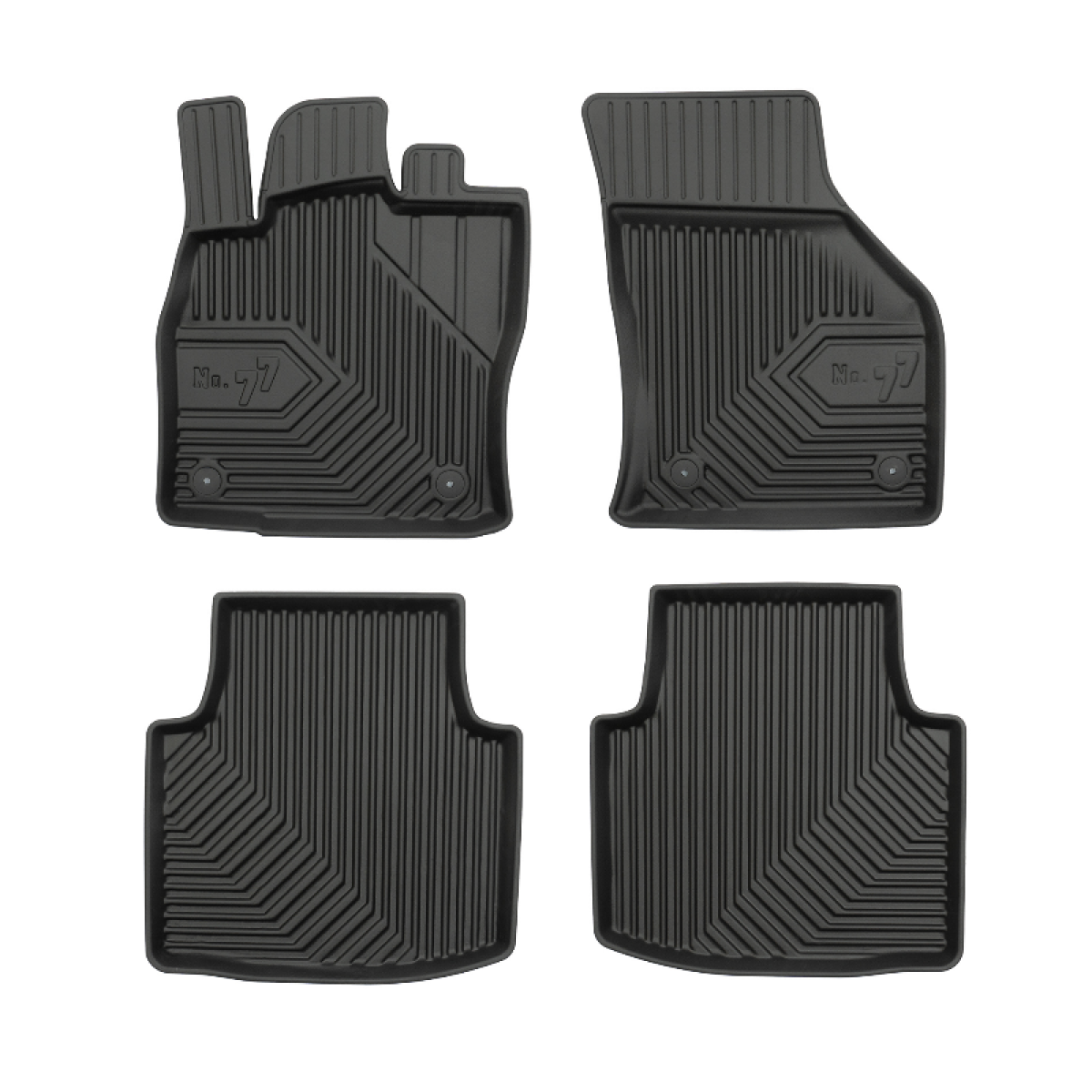 Rubber mats No.77 Skoda Superb III 2015-2023