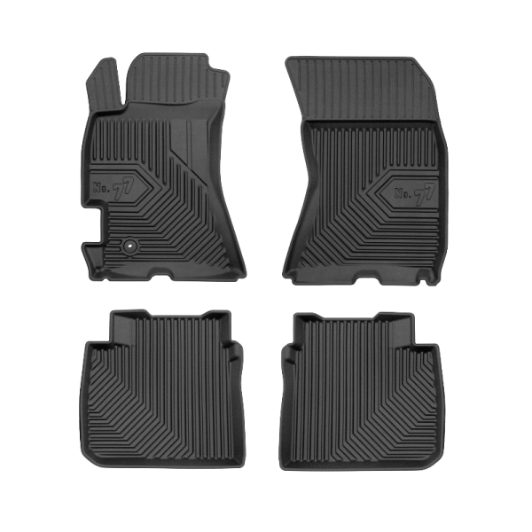 Rubber mats No.77 Subaru Outback III 2005-2009