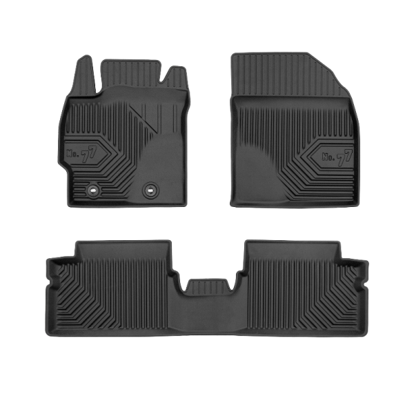 Rubber mats No.77 Toyota Auris I 2006-2012
