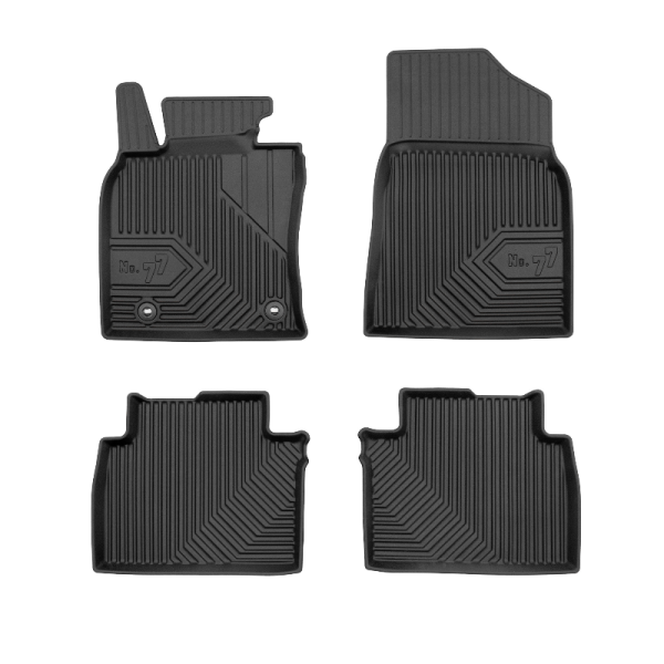 Rubber mats No.77 Toyota Camry XV70 2017-2024 (Hybrid)