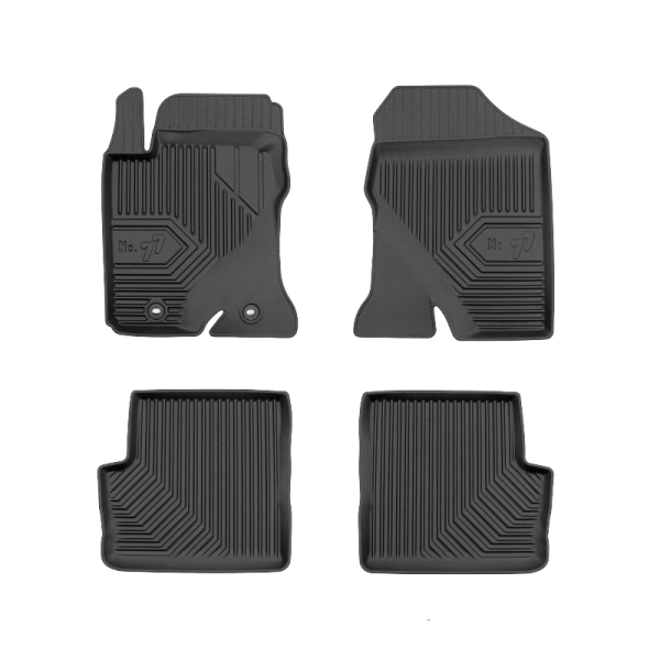 Rubber mats No.77 Toyota Corolla E120 2002-2007
