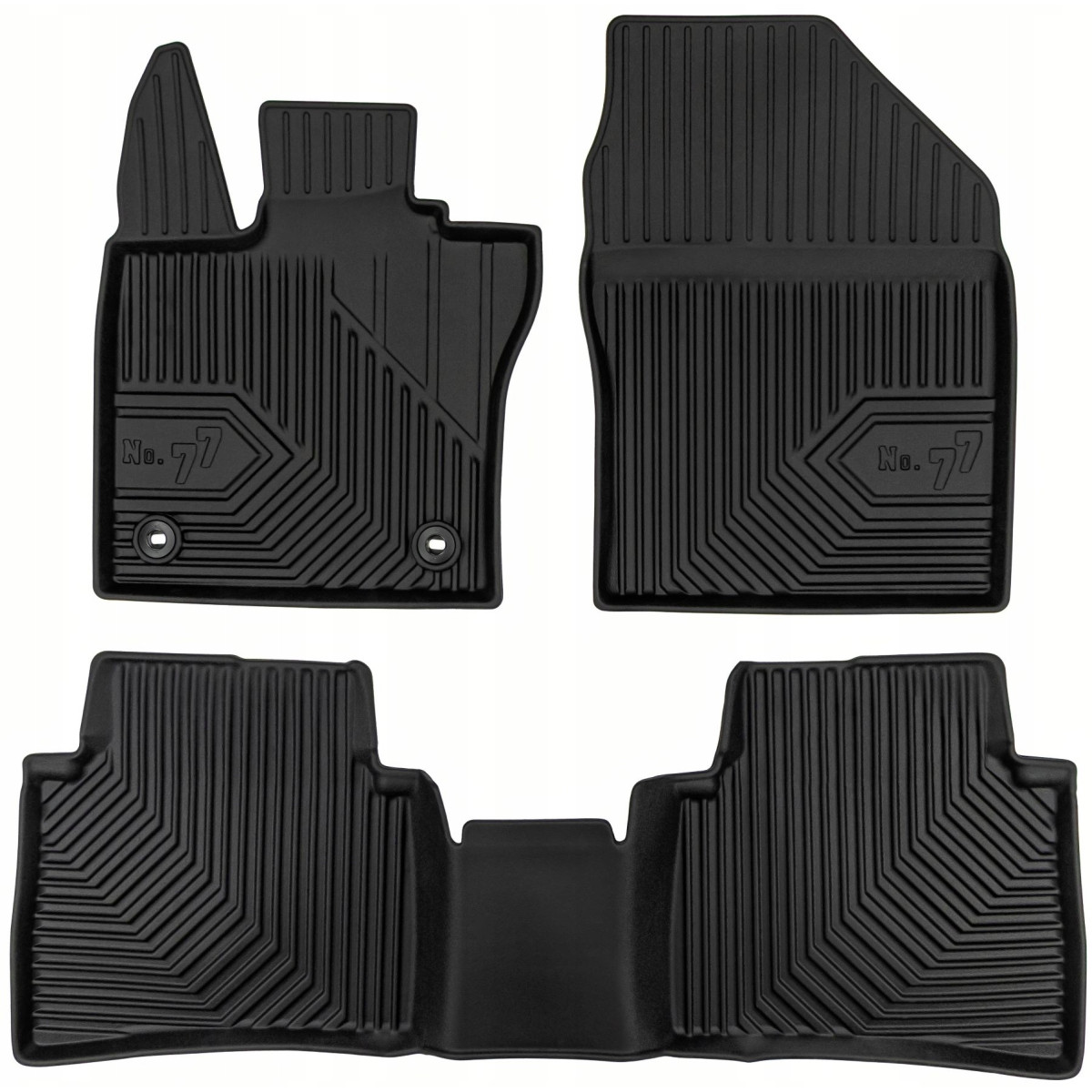 Rubber mats No.77 Toyota Prius V Liftback from 2023