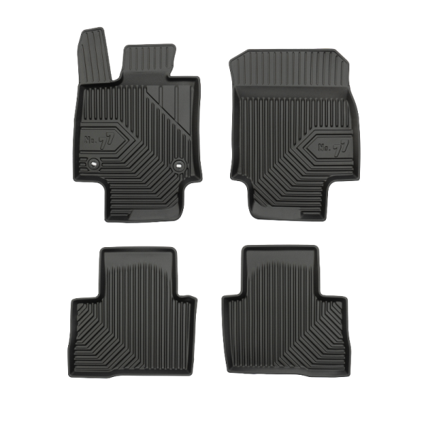 Rubber mats No.77 Toyota RAV4 V from 2018 (Automatic transmission)