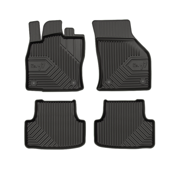 Rubber mats No.77 Seat Leon III 2012-2020