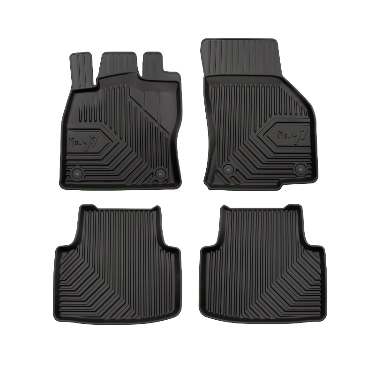 Rubber mats No.77 Volkswagen Passat B8 2014-2023