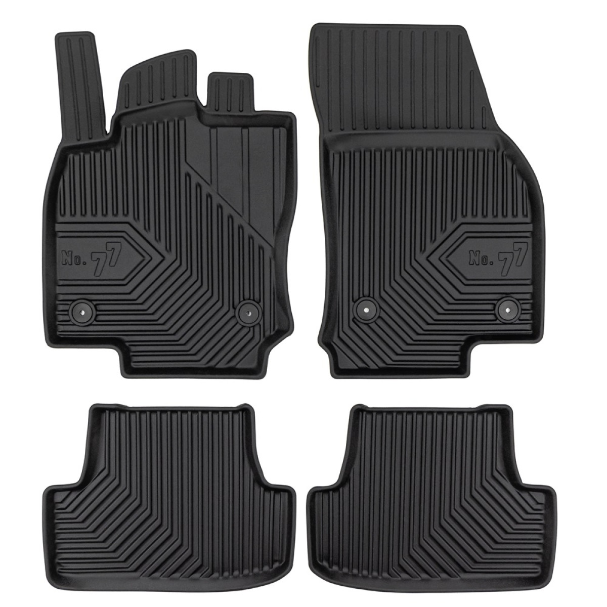 Rubber mats No.77 Volkswagen T-Roc Crossover from 2017