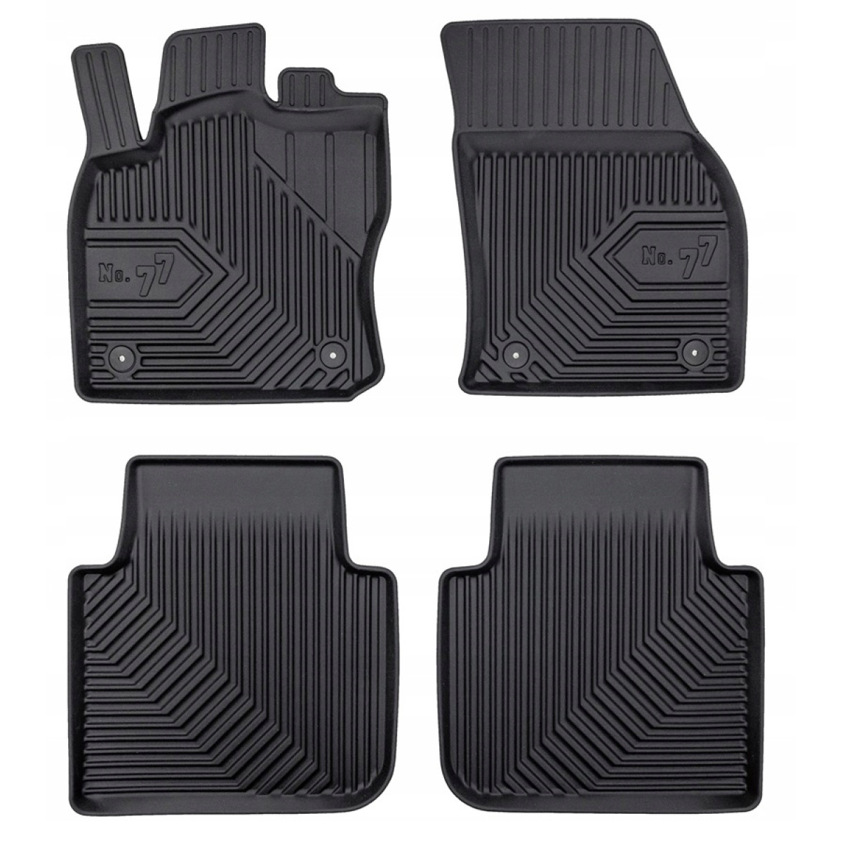 Rubber mats No.77 Volkswagen Tiguan Allspace 2017-2024