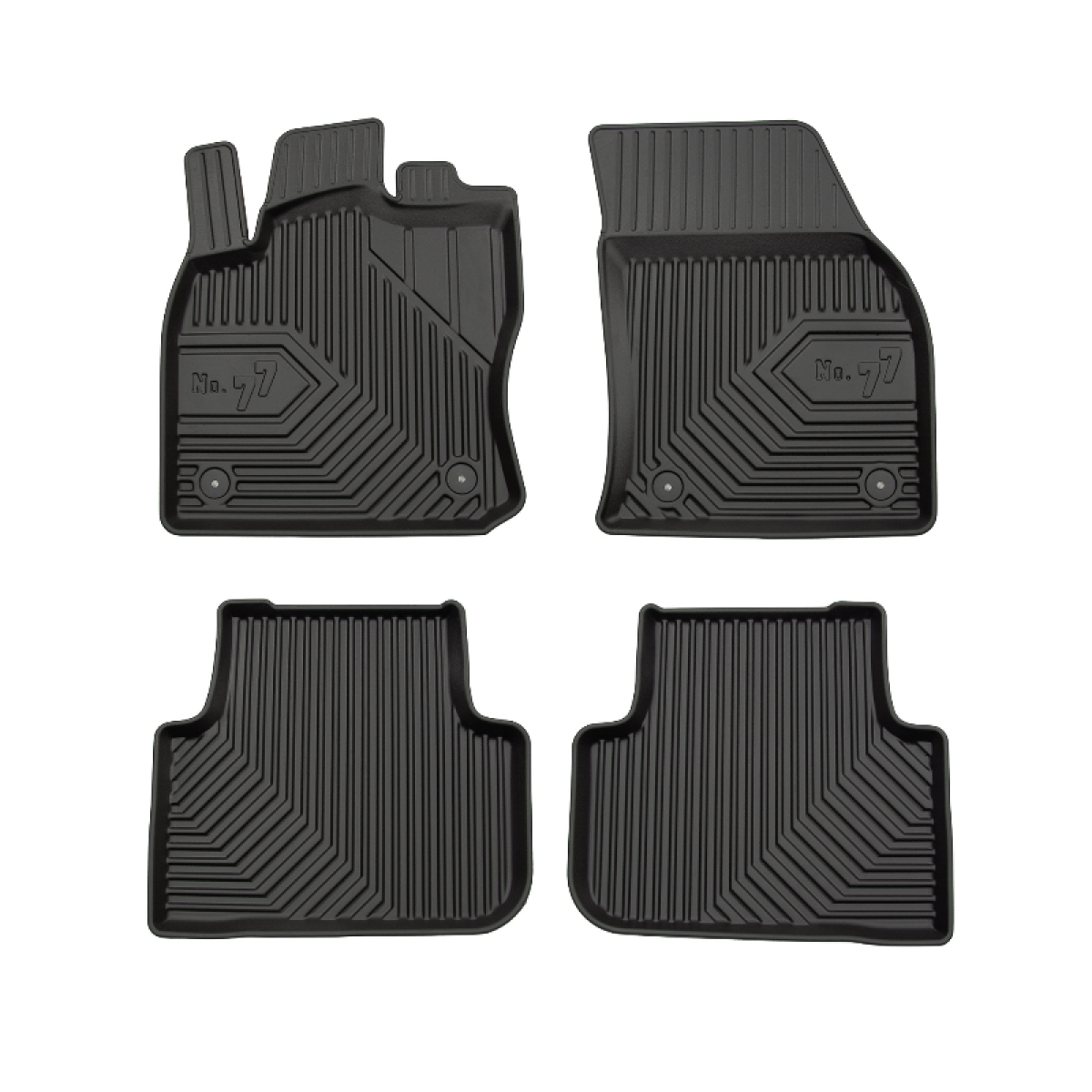 Rubber mats No.77 Volkswagen Tiguan II 2016-2024