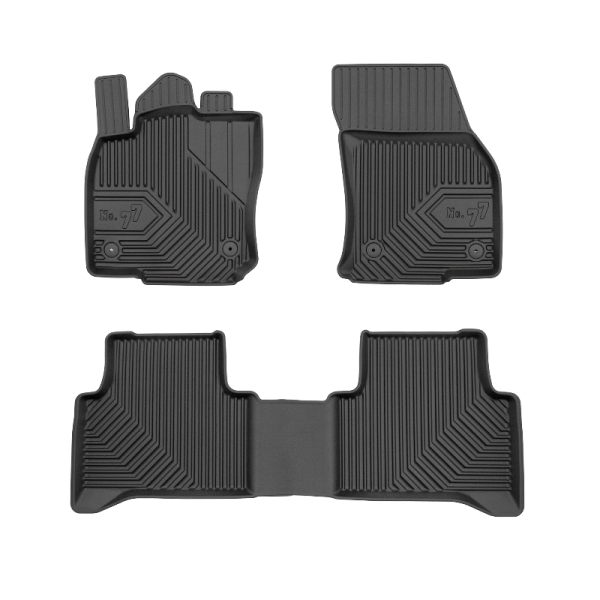 Rubber mats No.77 Volkswagen Touran II from 2015