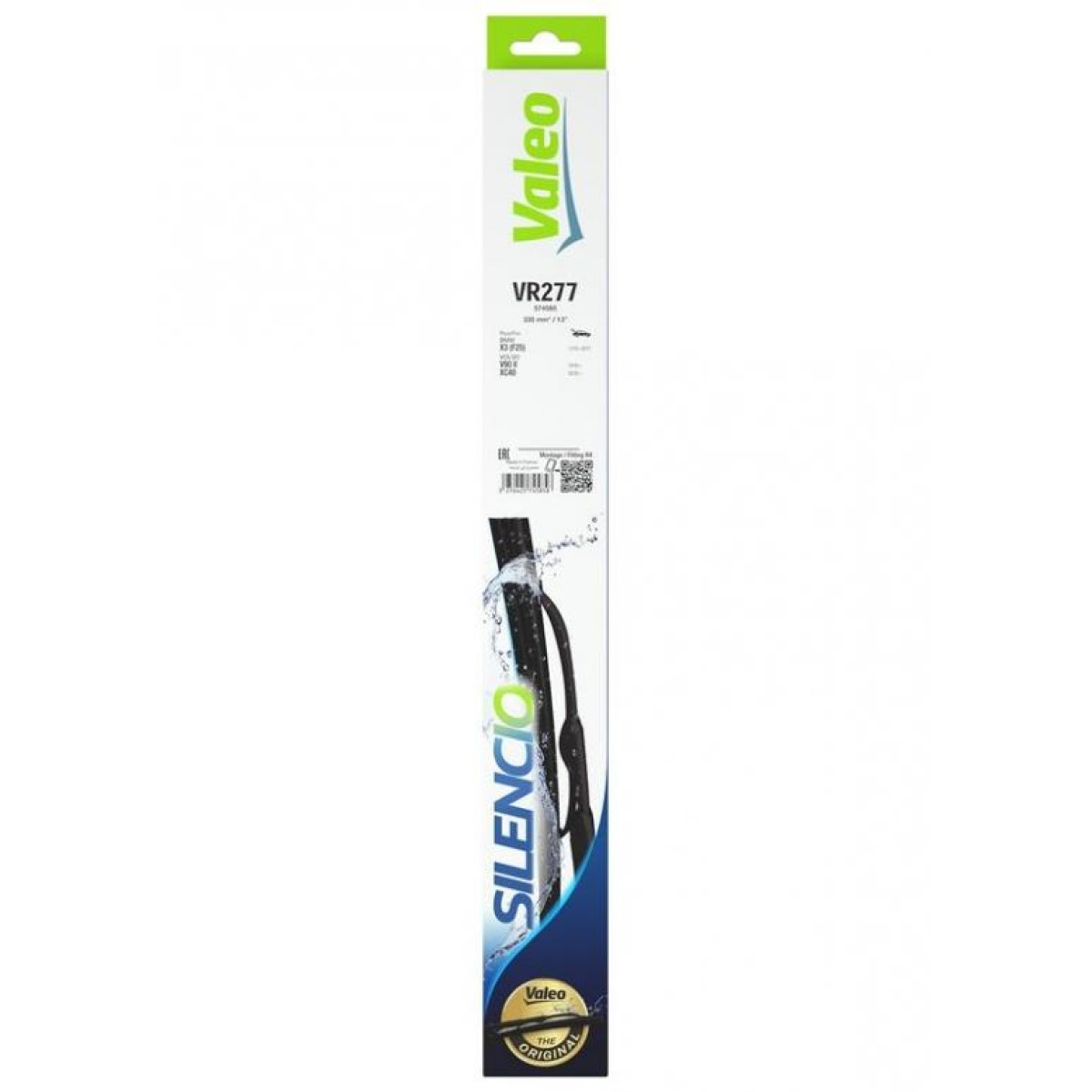 Rear wiper Valeo Silencio Rear VR272, 335 mm Rear wiper Valeo Silencio Rear VR272, 335 mm