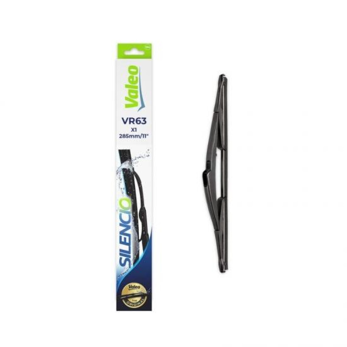 Rear wiper Valeo Silencio Rear VR63, 285 mm Rear wiper Valeo Silencio Rear VR63, 285 mm
