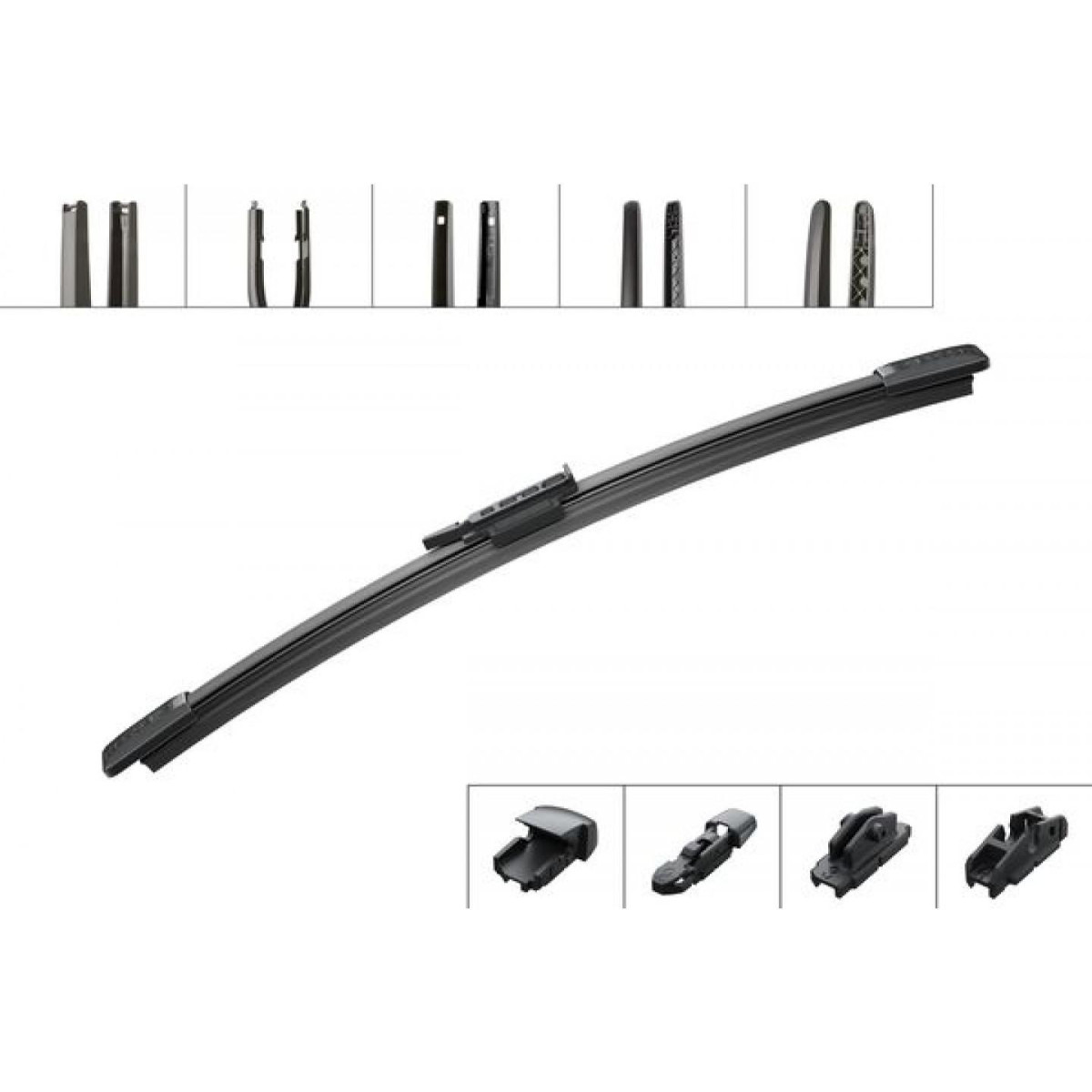 Rear wiper Bosch Rear AM24H, 240 mm Rear wiper Bosch Rear AM24H, 240 mm