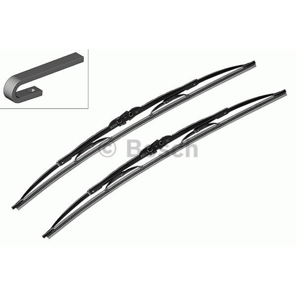 Wiper set Bosch Twin 612, 600/440 mm Wiper set Bosch Twin 612, 600/440 mm