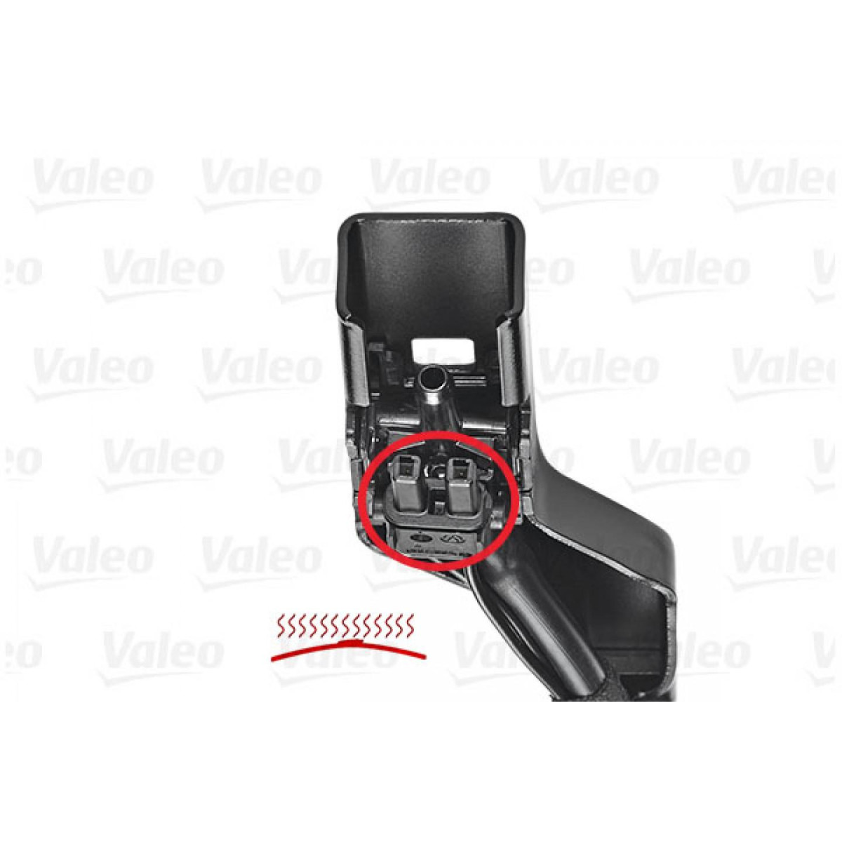Wiper set Valeo Aquablade VA324, 650/550 mm Wiper set Valeo Aquablade VA324, 650/550 mm