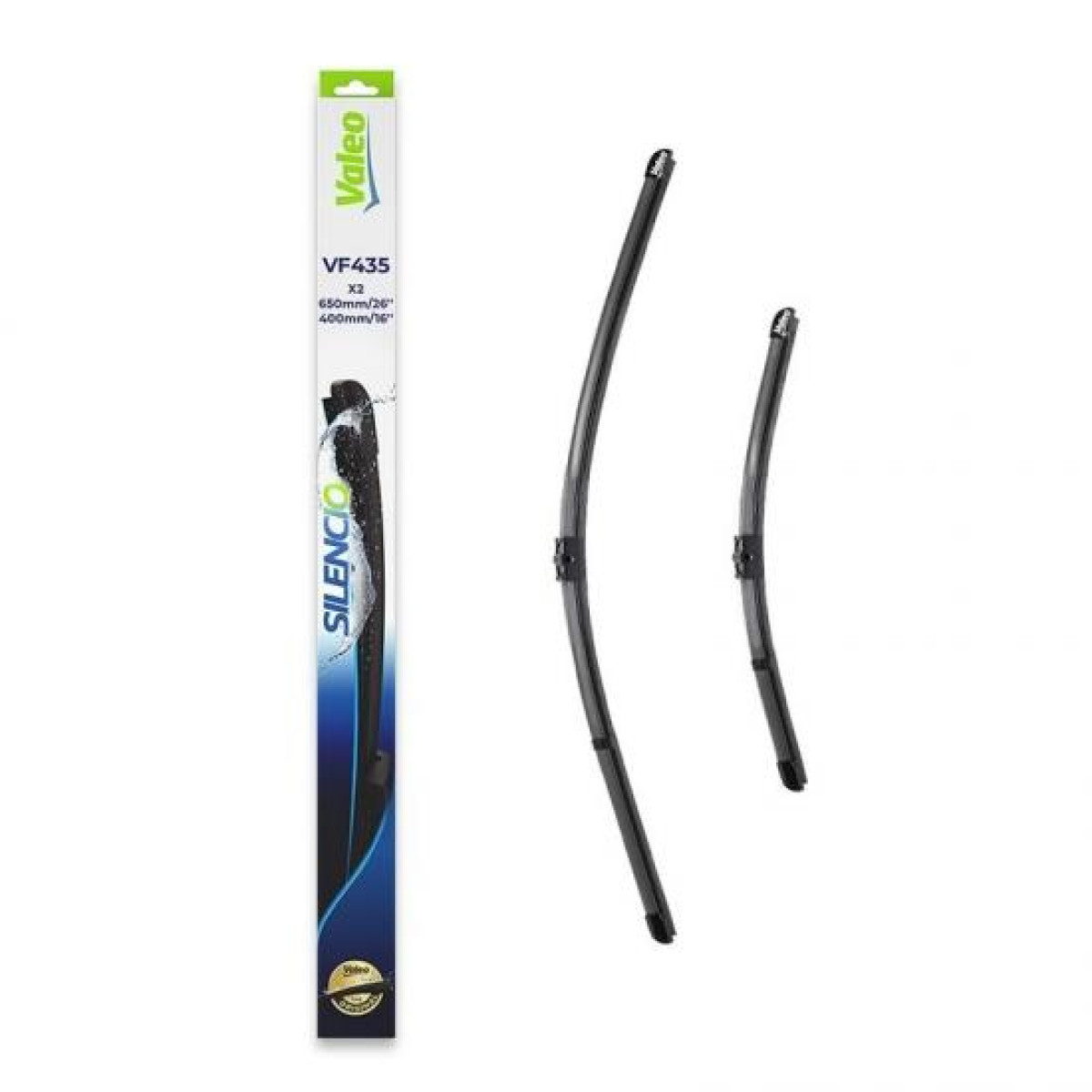 Wiper set Valeo Silencio VF435, 650/400 mm Wiper set Valeo Silencio VF435, 650/400 mm