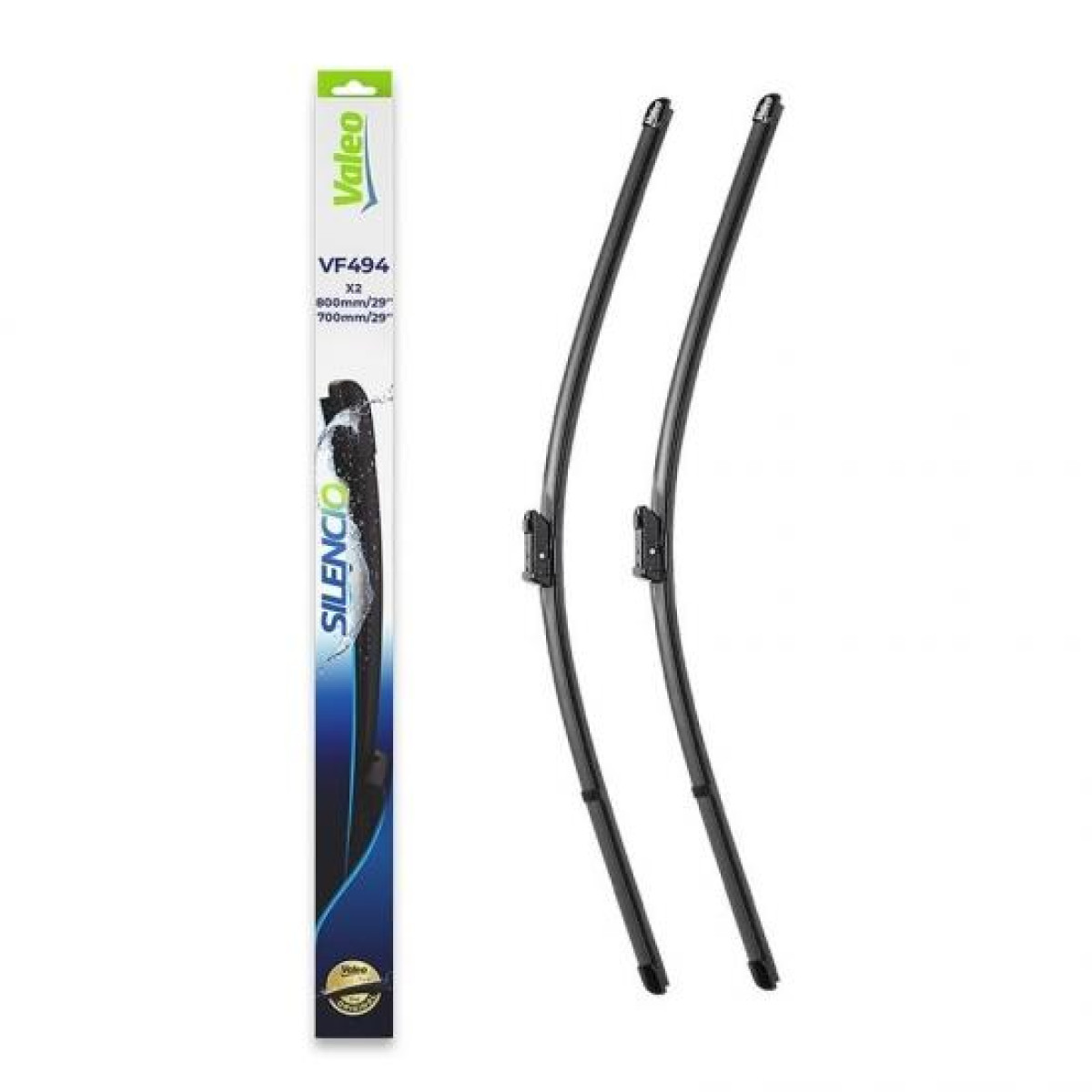 Wiper set Valeo Silencio VF494, 730/730 mm Wiper set Valeo Silencio VF494, 730/730 mm