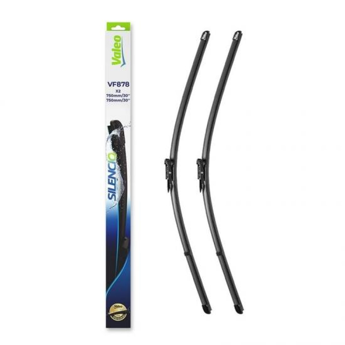 Wiper set Valeo Silencio VF878, 750/750 mm Wiper set Valeo Silencio VF878, 750/750 mm