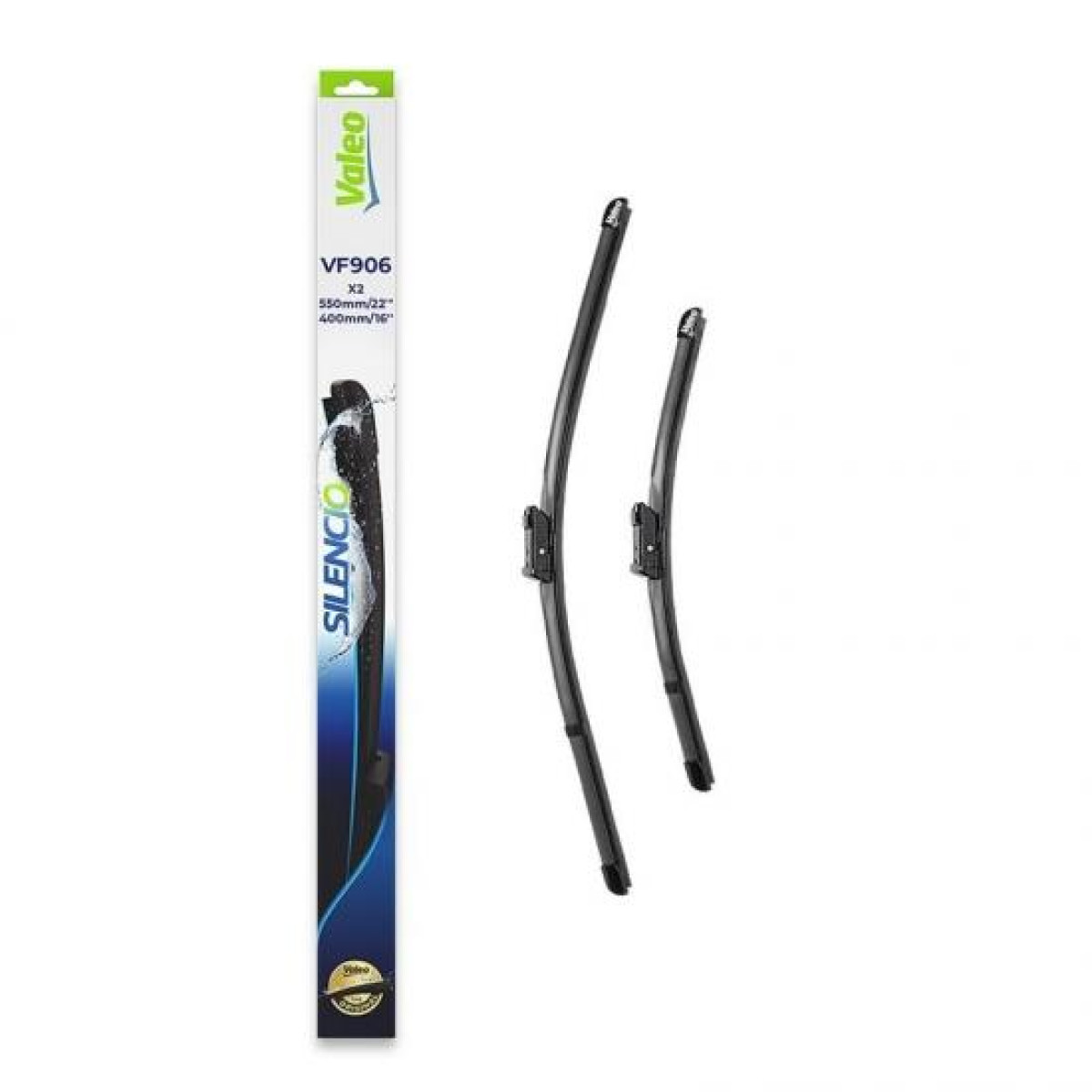Wiper set Valeo Silencio VF906, 550/400 mm Wiper set Valeo Silencio VF906, 550/400 mm