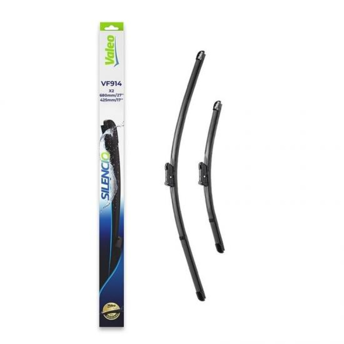 Wiper set Valeo Silencio VF914, 680/425 mm Wiper set Valeo Silencio VF914, 680/425 mm