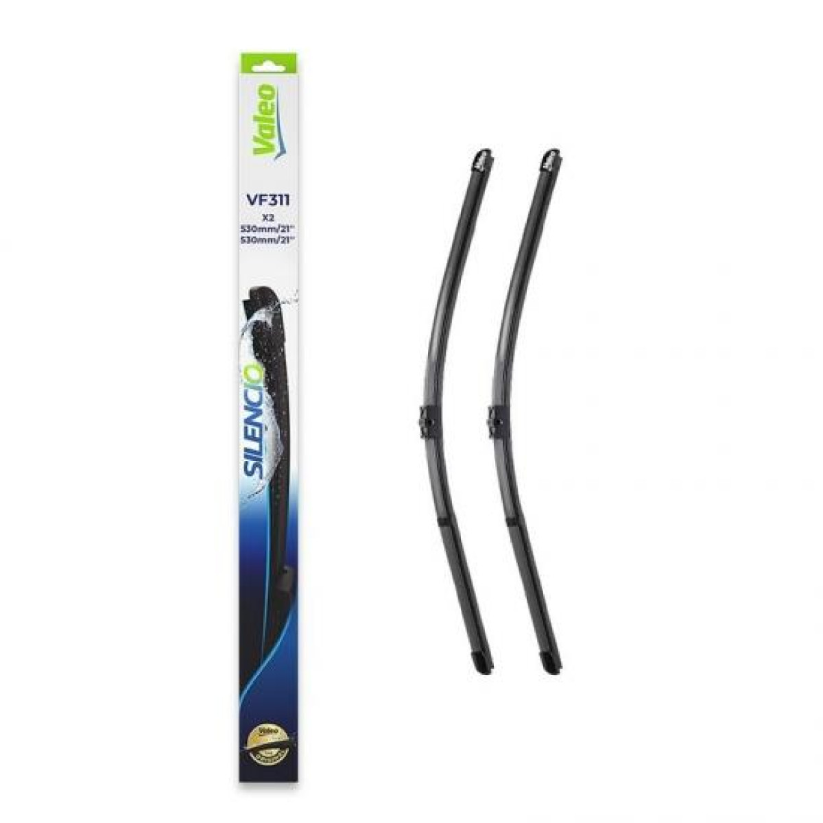 Wiper set Valeo Silencio X.TRM OE VF311, 530/530 mm Wiper set Valeo Silencio X.TRM OE VF311, 530/530 mm