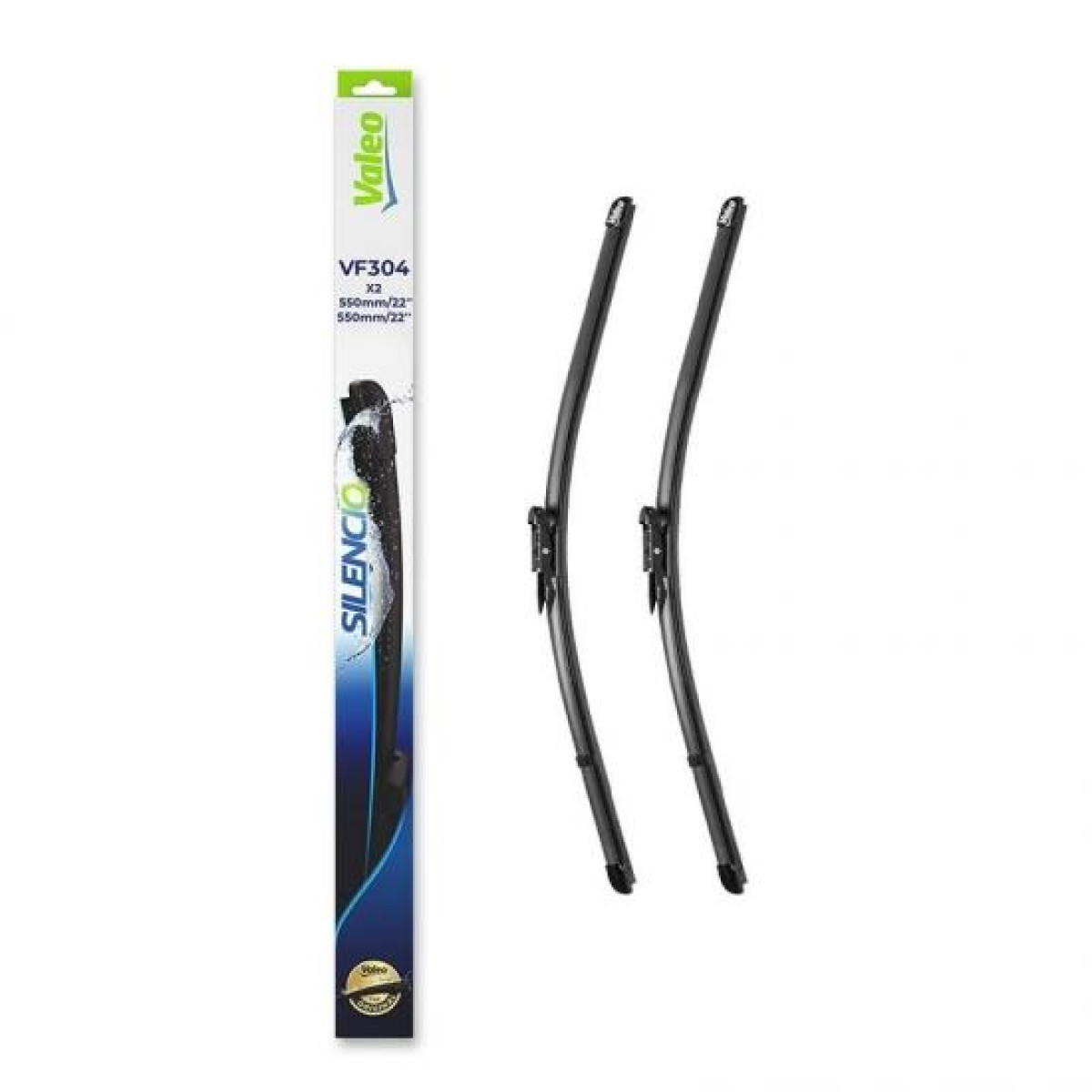 Wiper set Valeo Silencio X.TRM OE VM304, 550/550 mm Wiper set Valeo Silencio X.TRM OE VM304, 550/550 mm