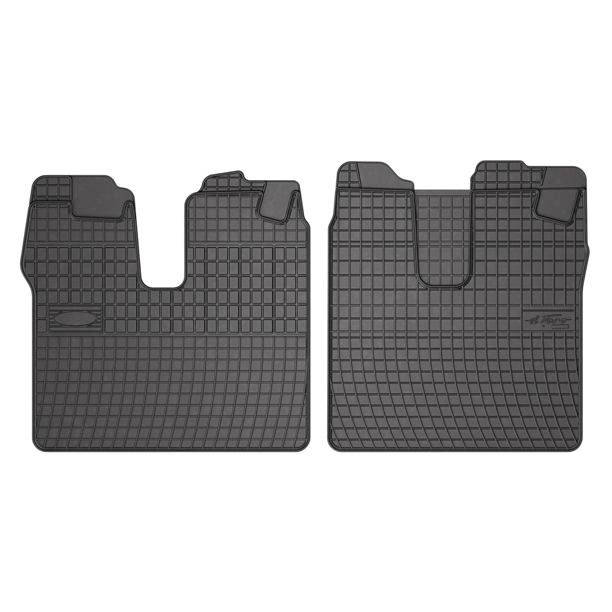 Rubber mats MAN TGA wide cabin 2000-2019