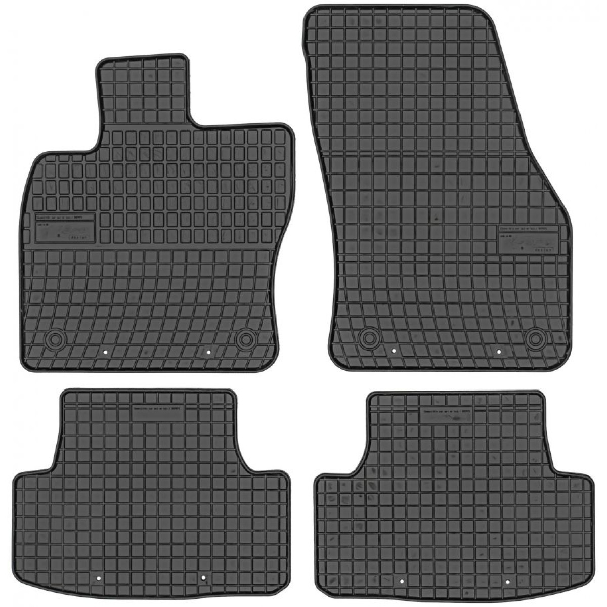 Rubber mats Volkswagen T-Roc from 2017