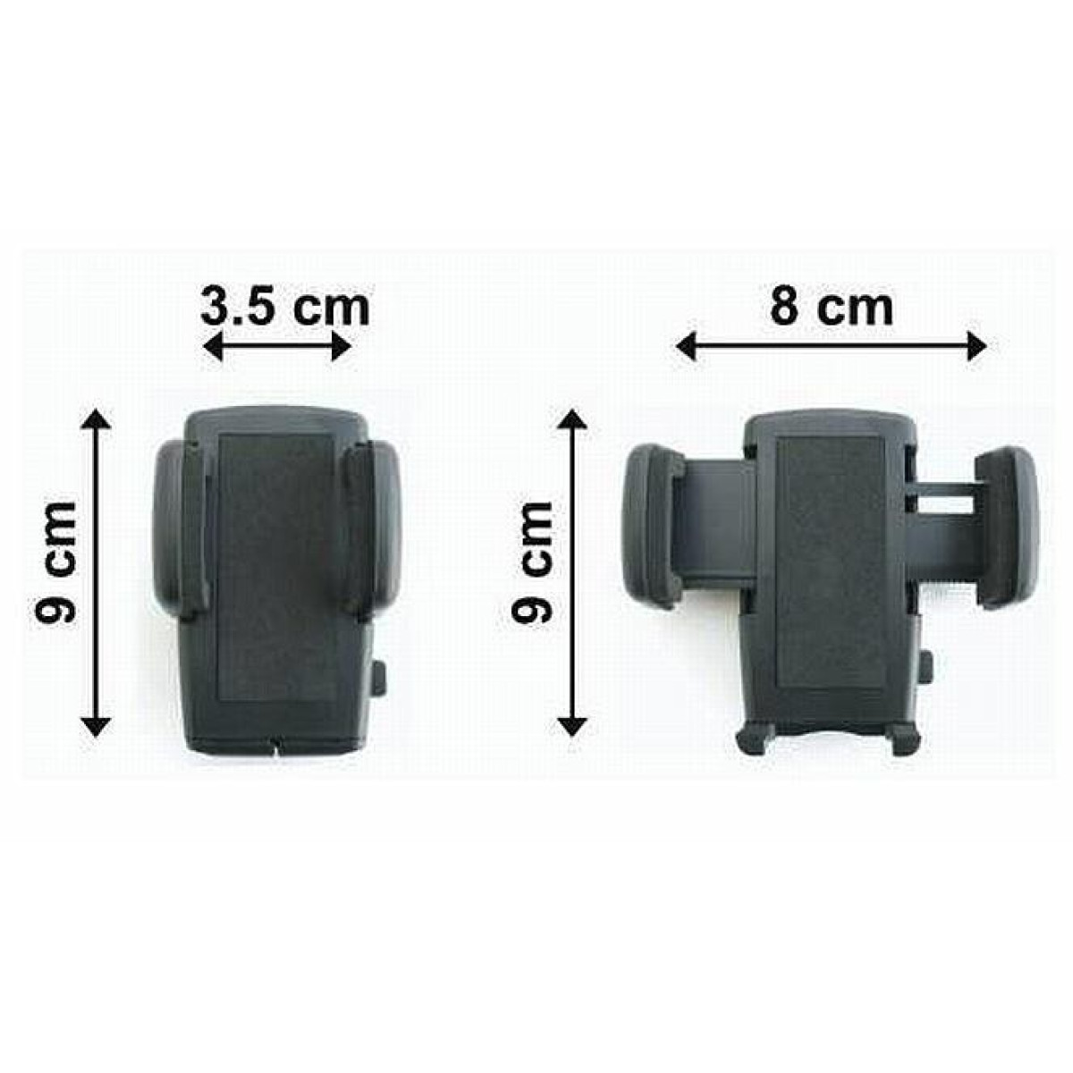 Car phone and GPS holder with suction cup