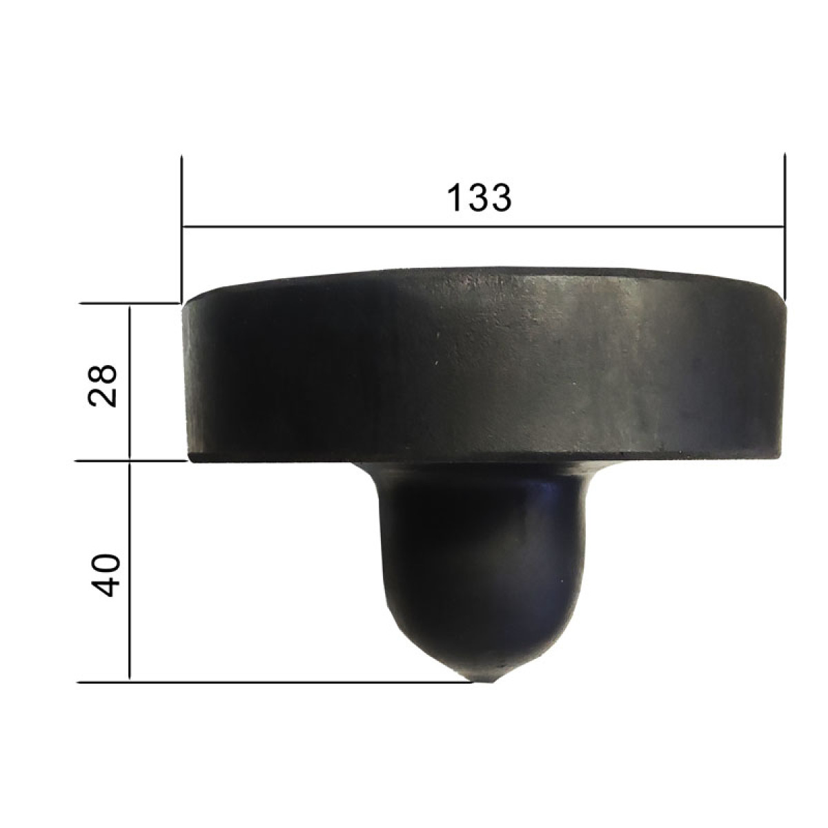 Spring reinforcement rubber No. 15