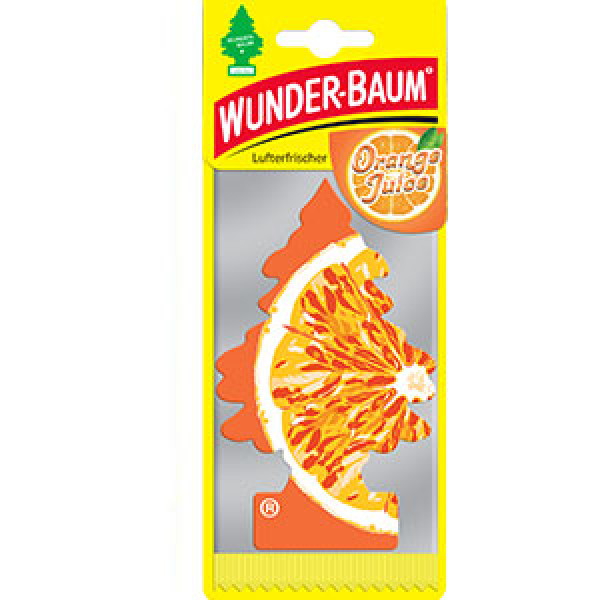 Wunder-Baum Tree Orange Juice, air freshener Wunder-Baum Tree Orange Juice, air freshener