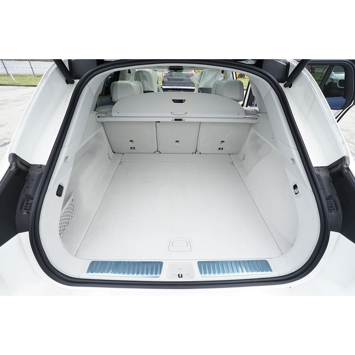 Trunk mat Mercedes EQS X296 electric from 2022 (5 places) Trunk mat Mercedes EQS X296 electric from 2022 (5 places)