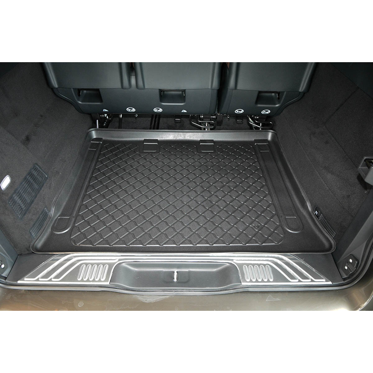 Trunk mat Mercedes eVito Tourer W447 (electric) Extra Long from 2020 Trunk mat Mercedes eVito Tourer W447 (electric) Extra Long from 2020