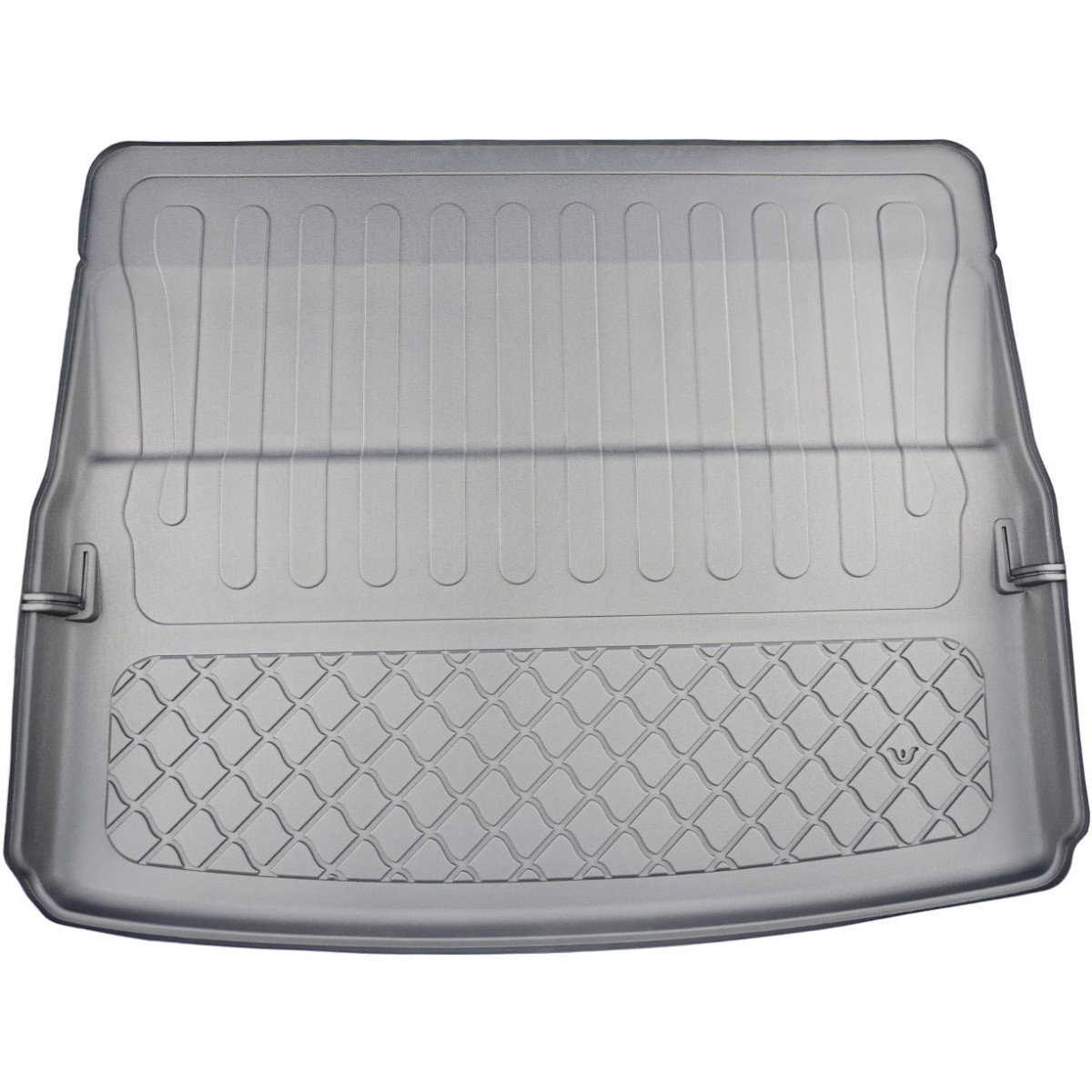 Trunk mat Renault Espace VI E-Tech Hybrid from 2023 (7 places, 3rd row lowered) Trunk mat Renault Espace VI E-Tech Hybrid from 2023 (7 places, 3rd row lowered)