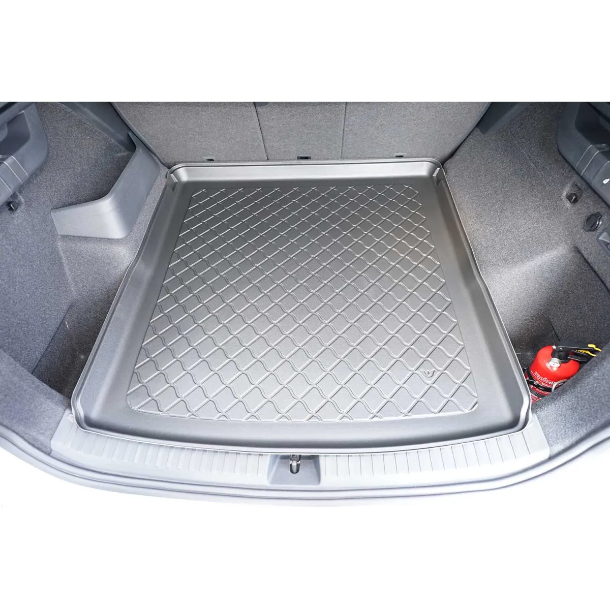 Trunk mat Skoda Kodiaq Plug-in Hybrid from 2023 (5 places, upper part) Trunk mat Skoda Kodiaq Plug-in Hybrid from 2023 (5 places, upper part)