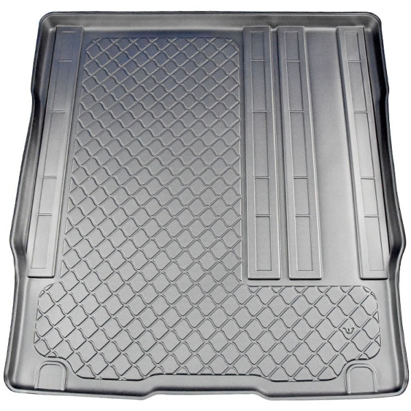Trunk mat Opel Zafira-e Life (electric) from 2019 (seats on rails, from the second row of seats)