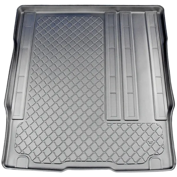 Trunk mat Citroen Jumpy L2 (Medium) from 2016 (seats on rails, from the second row of seats, length 1340)