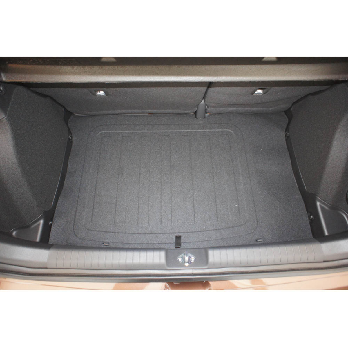Trunk mat Hyundai i20 2014-2020 (one-level boot) Trunk mat Hyundai i20 2014-2020 (one-level boot)