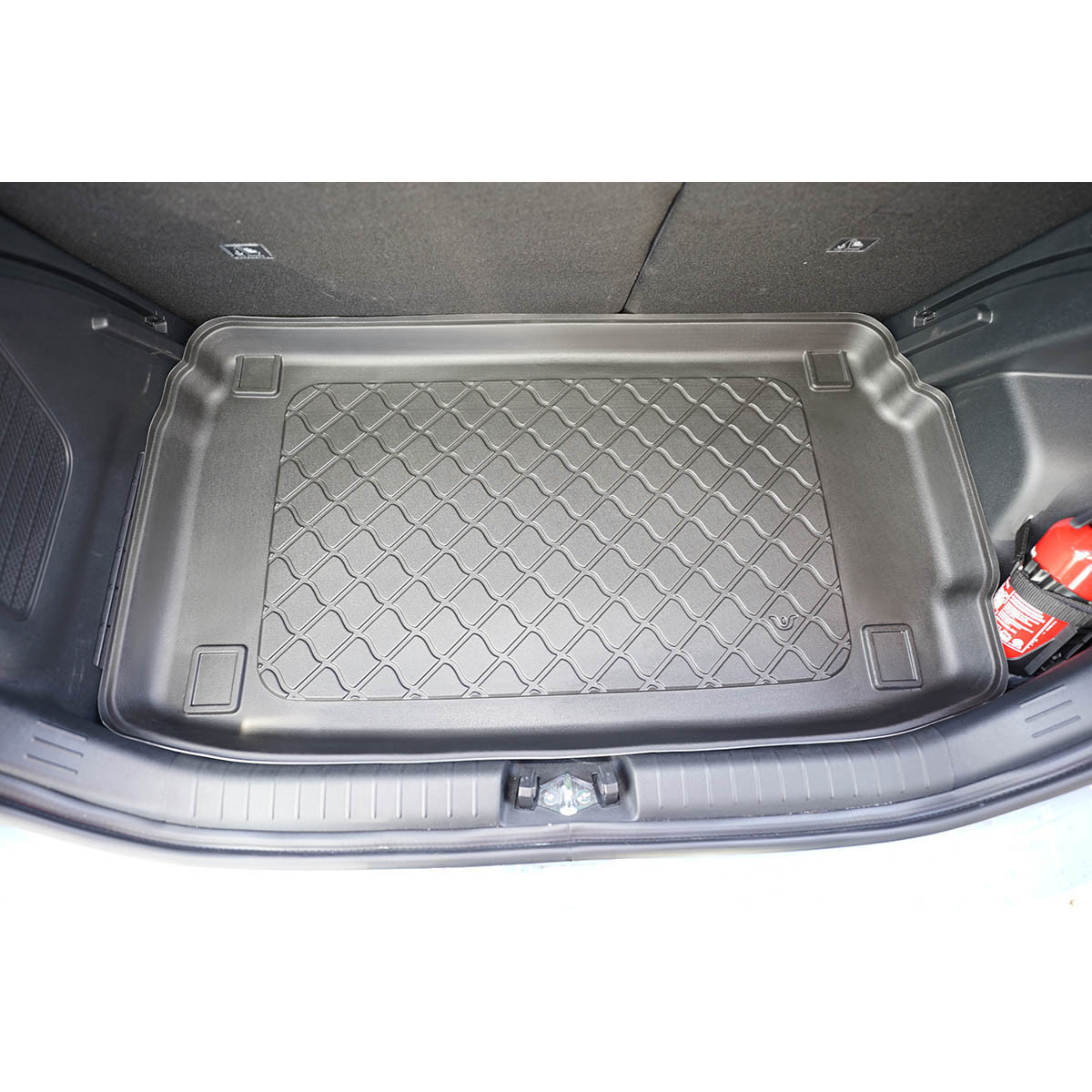 Trunk mat Hyundai i20 from 2020 (upper part) Trunk mat Hyundai i20 from 2020 (upper part)