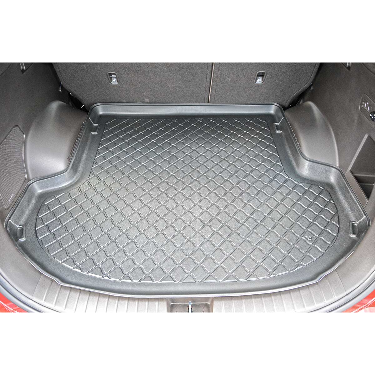 Trunk mat Hyundai Santa Fe 2018-2020 (5 places) Trunk mat Hyundai Santa Fe 2018-2020 (5 places)