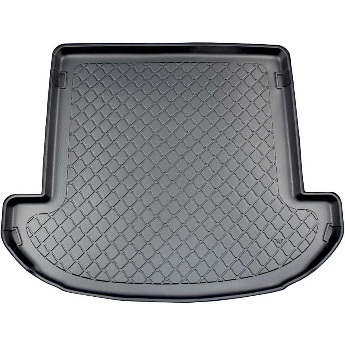 Trunk mat Hyundai Santa Fe 2018-2020 (7 places / 3rd row lowered) Trunk mat Hyundai Santa Fe 2018-2020 (7 places / 3rd row lowered)