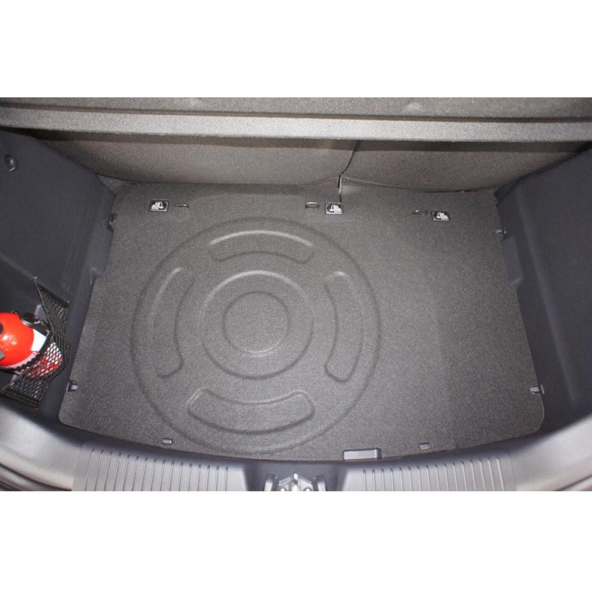Trunk mat Kia Rio Hatchback 2011-2017 (bottom part) Trunk mat Kia Rio Hatchback 2011-2017 (bottom part)
