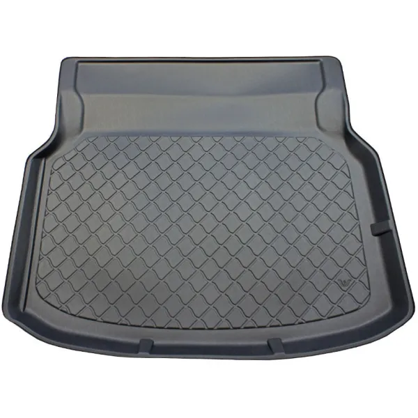 Trunk mat Mercedes C-class W204 Sedan 2007-2014 (forward folding rear seats, without a container in the left niche)