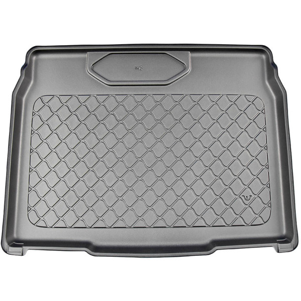 Trunk mat Peugeot 2008 from 2020 (bottom part / one-level boot)
